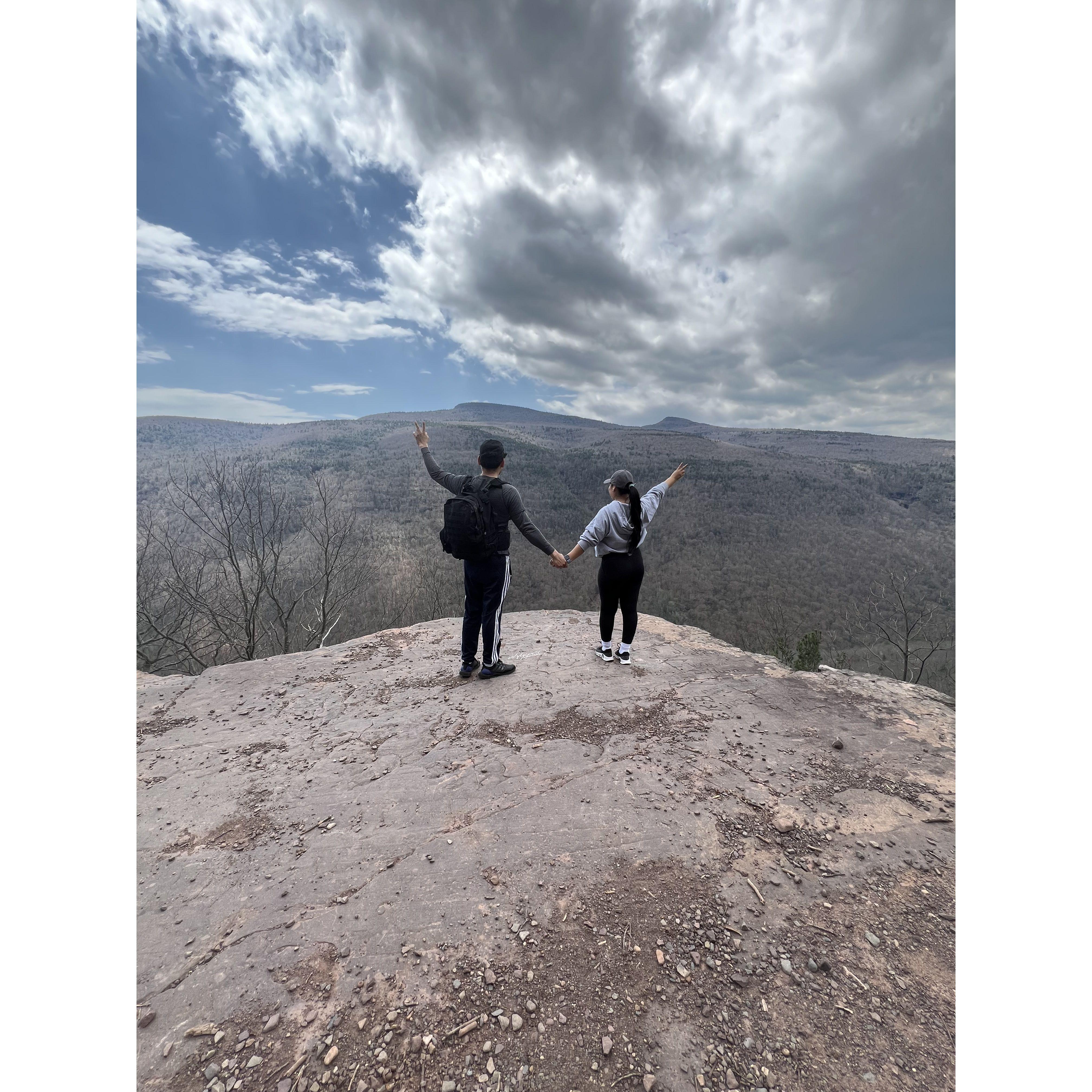 again, we love hiking!