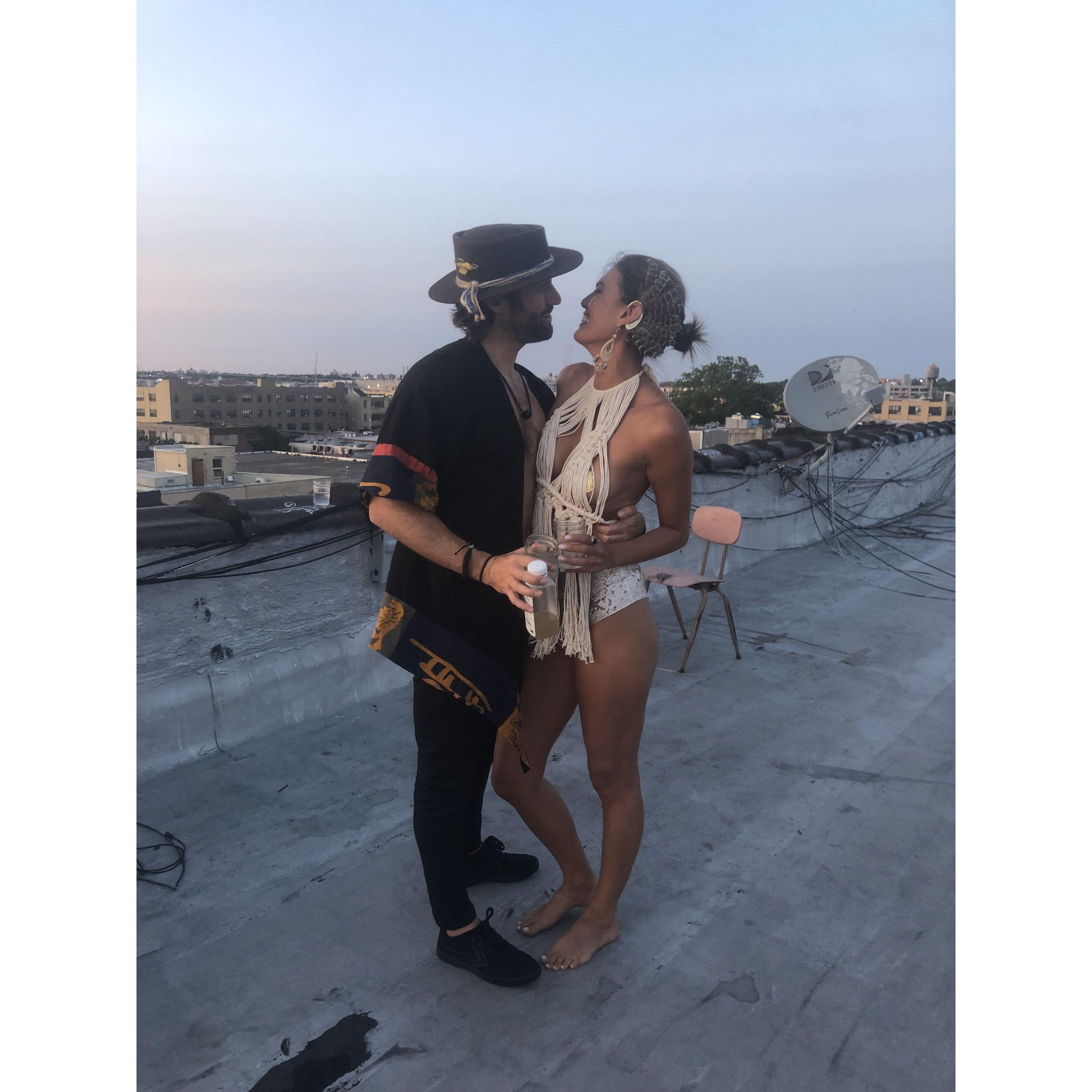 NYC rooftop