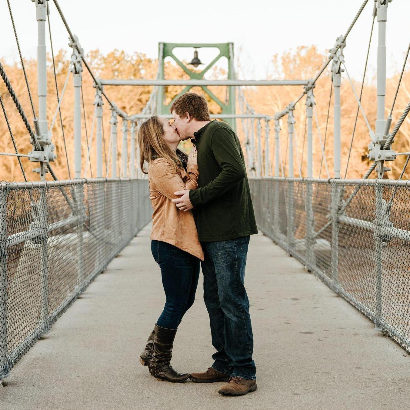 We can't wait for the official "i do" kisses!