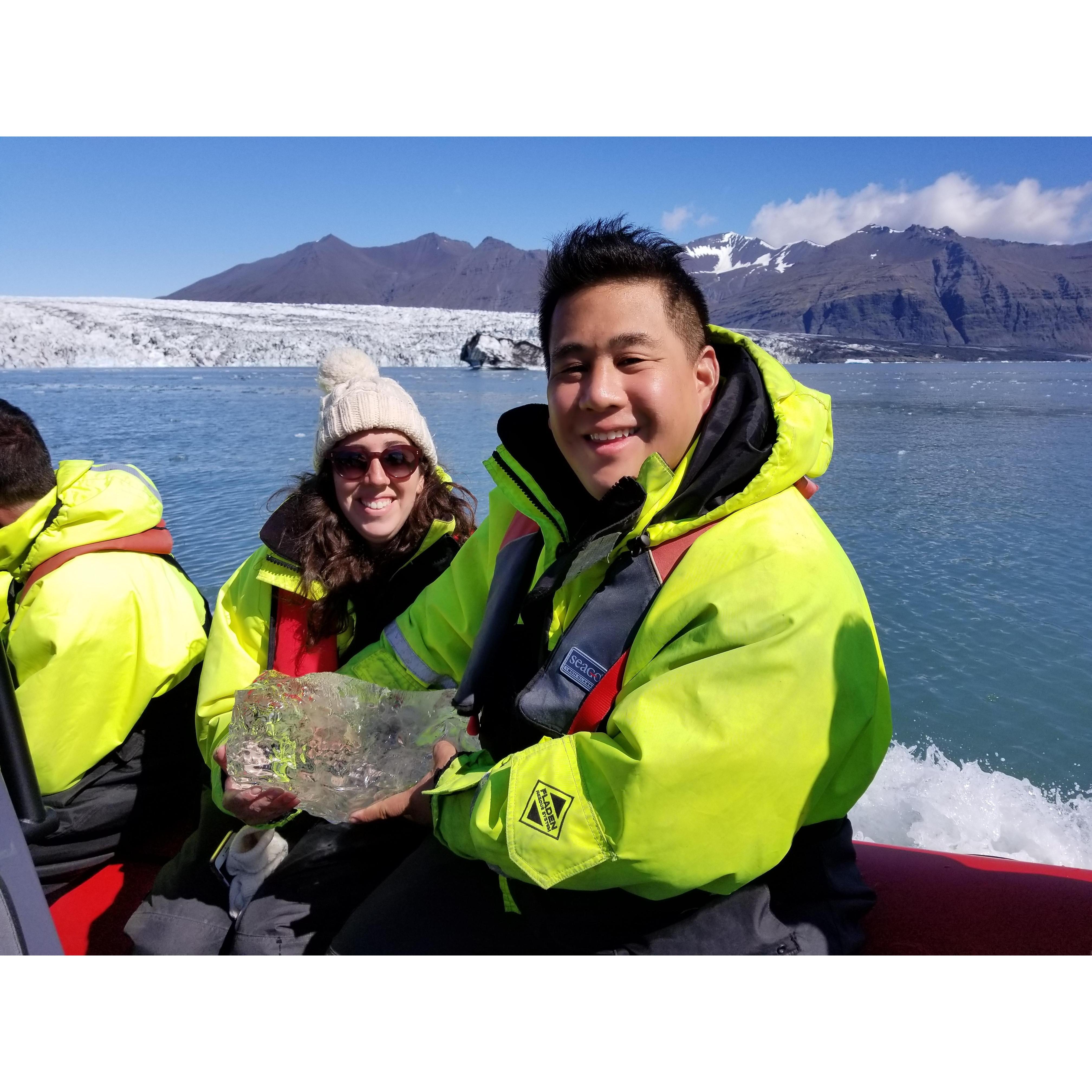 Glacier Lagoon in Iceland