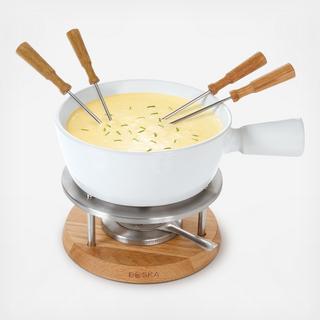 Bianco Fondue Set