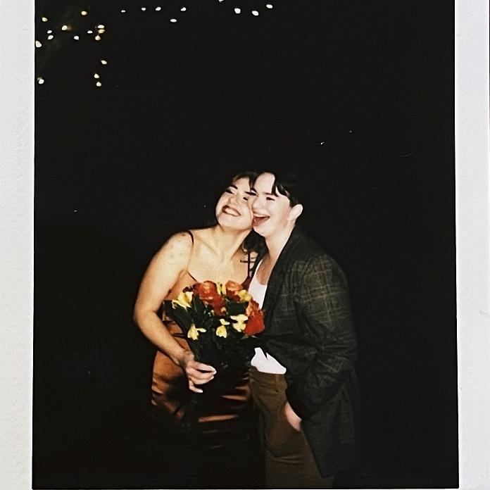polaroids from our wedding ceremony