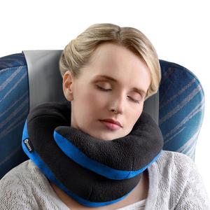 BCOZZY Chin Supporting Travel Pillow- Stops The Head from Falling Forward- Comfortably Supports The Head, Neck and Chin in Any Sitting Position. A Patented Product. Adult Size, Black