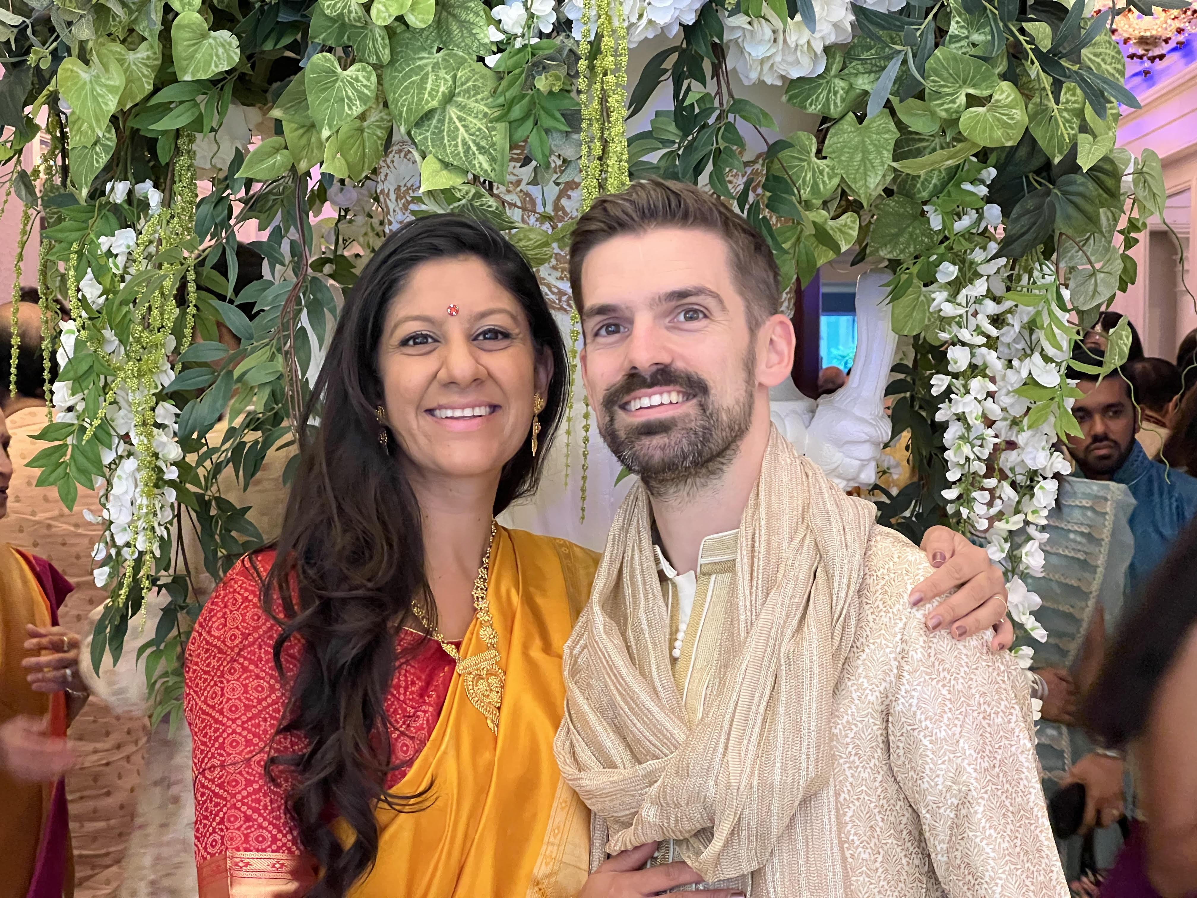 The Wedding Website of Nina Parikh and Thomas Anciaux