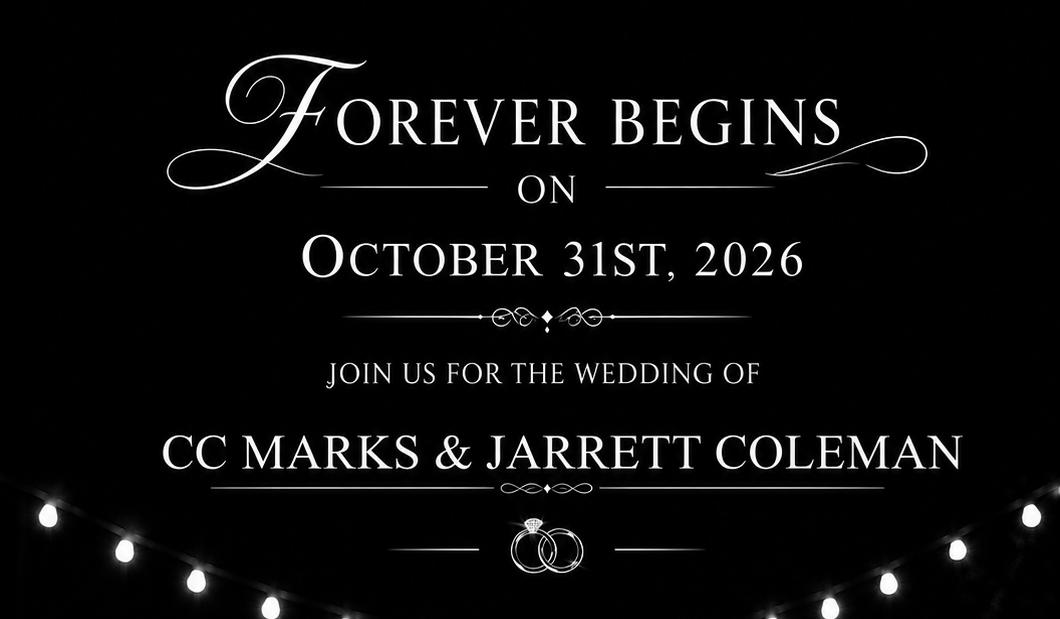 The Wedding Website of Cc Marks and Jarrett Coleman