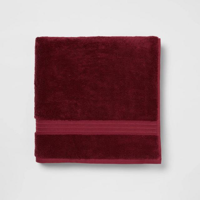 XL Bath Towel Maroon - Total Fresh