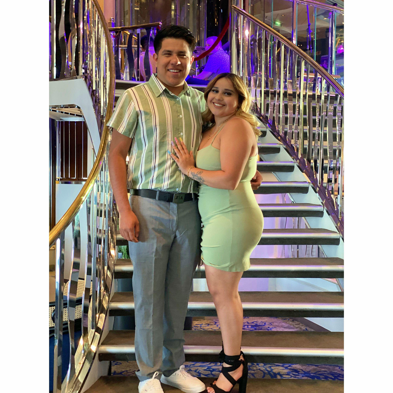 our first cruise together