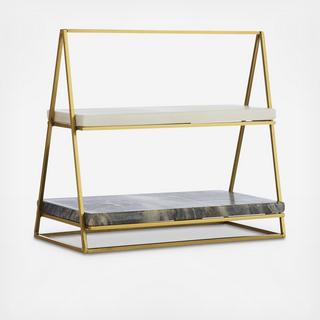 Hotel Collection - 2-Tier Marble Server