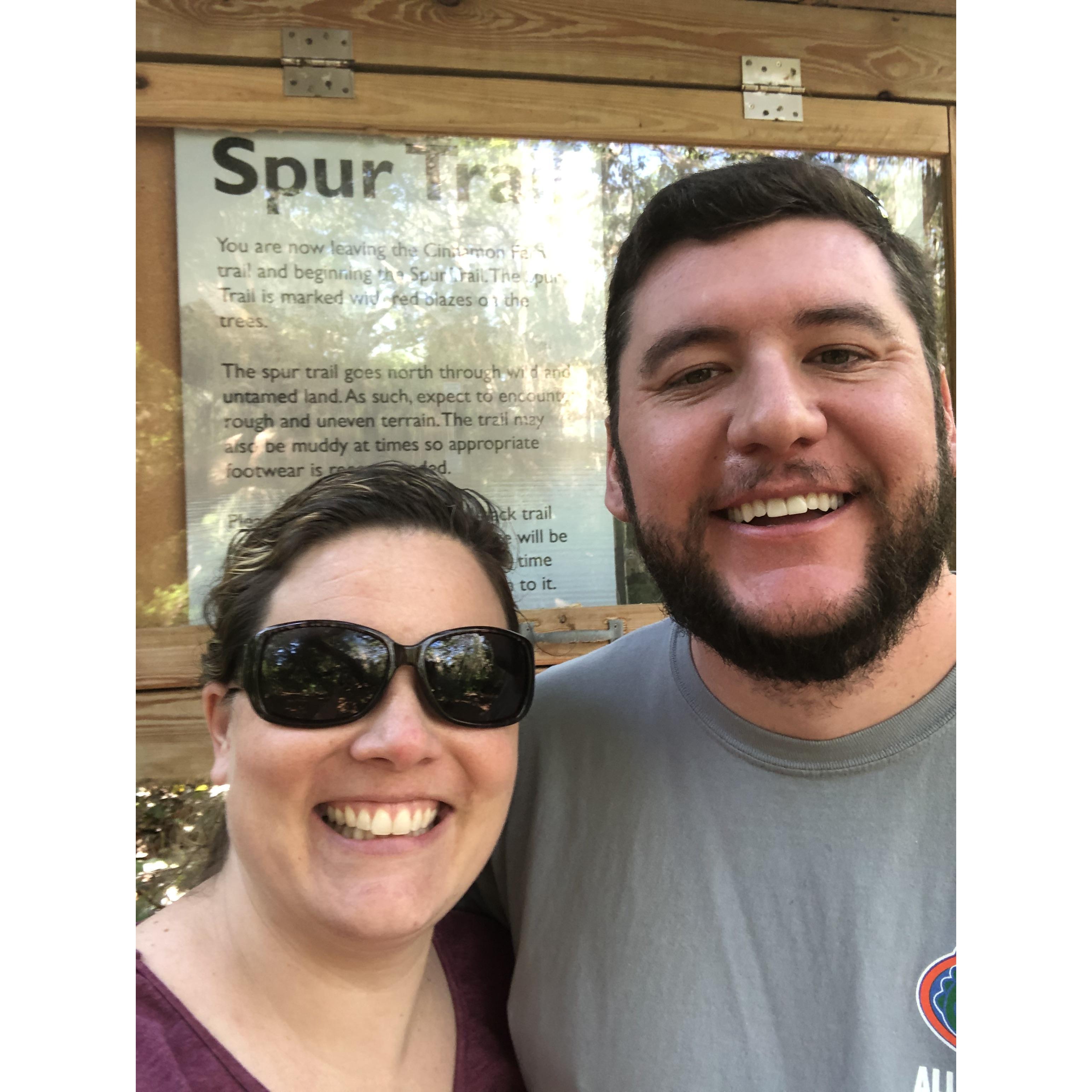 Hiking in Griffin State Park