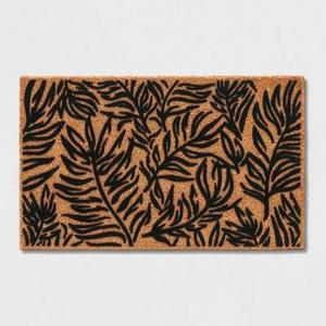Black Leaf Doormat 1'6"X2'6" - Project 62™