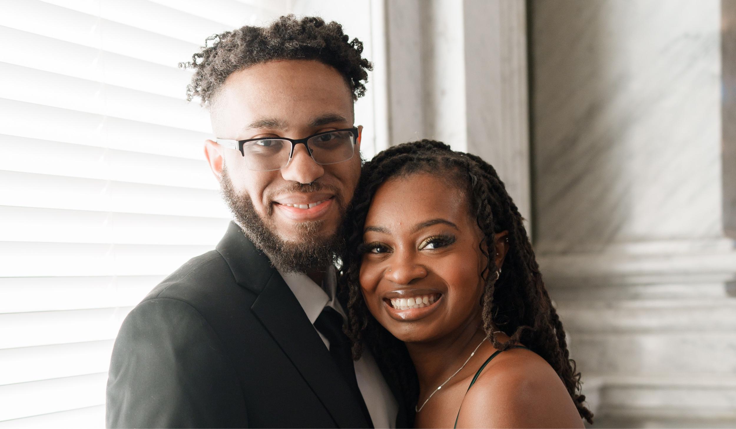 The Wedding Website of Maya Purnell and Delano Thompson