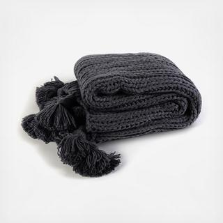 Chunky Tassel Throw