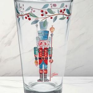 Nutcracker The Guardian 16 oz. Cooler Glass - Set of 4