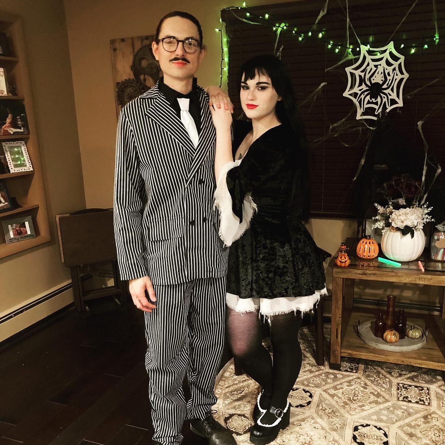 Halloween 2022. Gomez and Morticia.