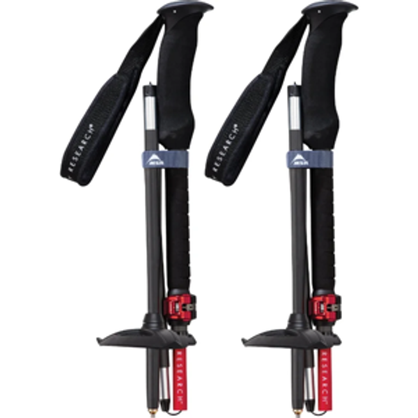 MSR DynaLock Ascent Carbon Backcountry Trekking Poles, 120-140cm Pair