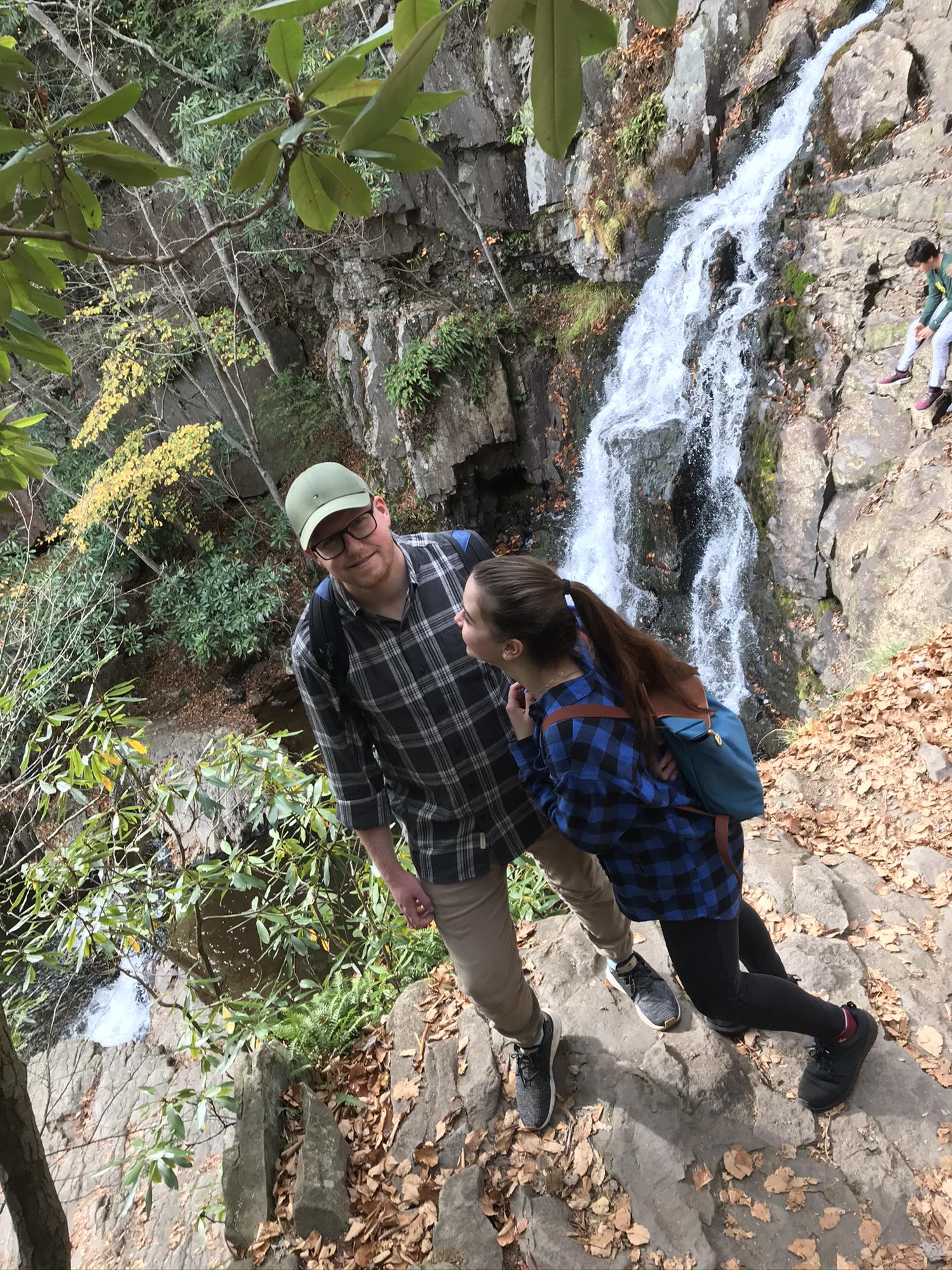 Hawk Falls trail, PA 2019