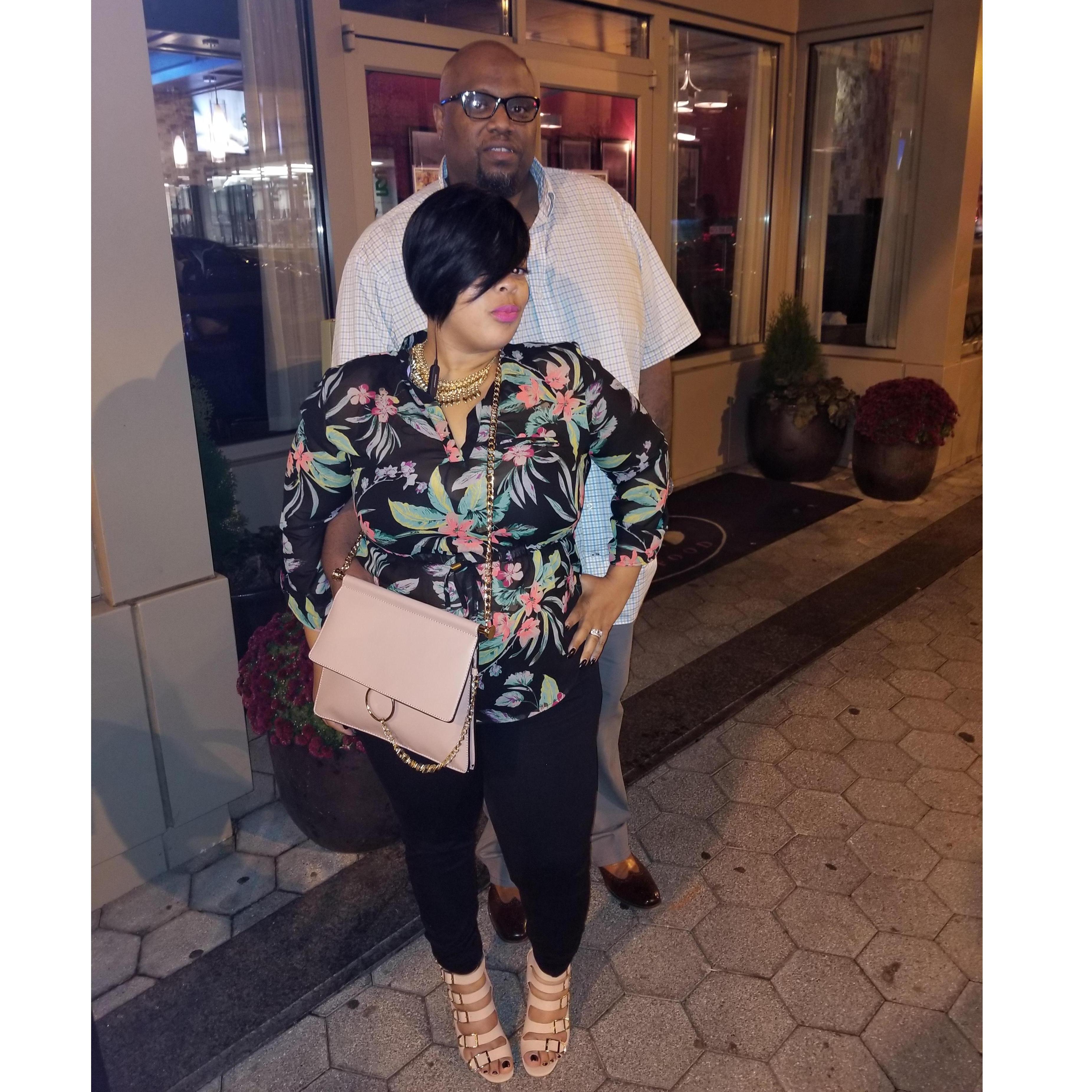 Atlanta night with the Mr.