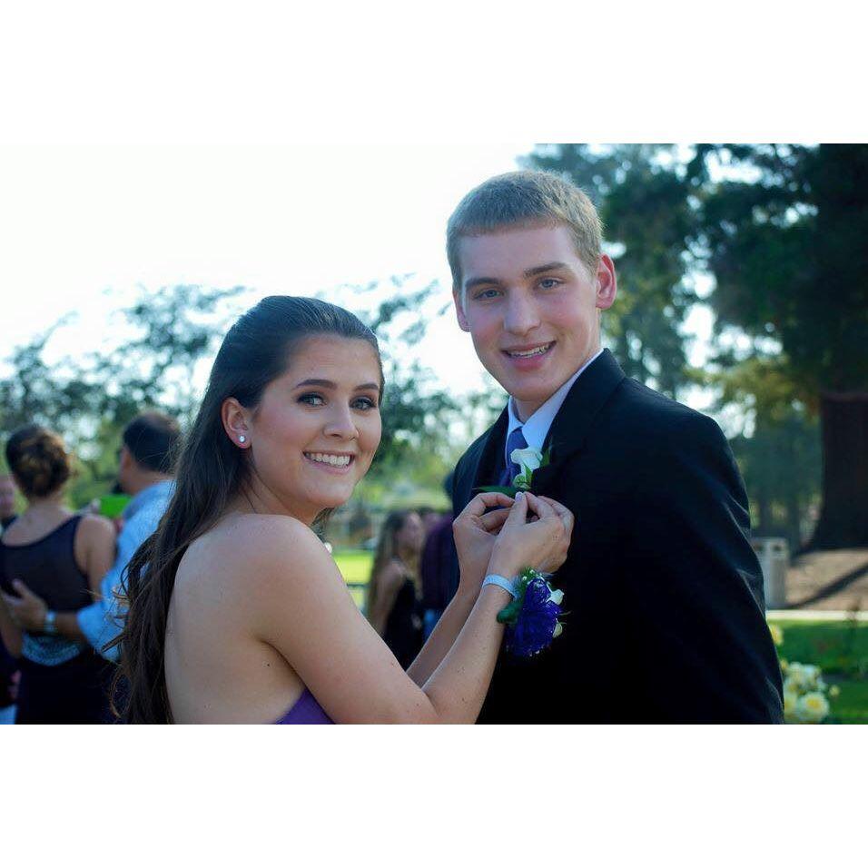 Our first prom (2015)!