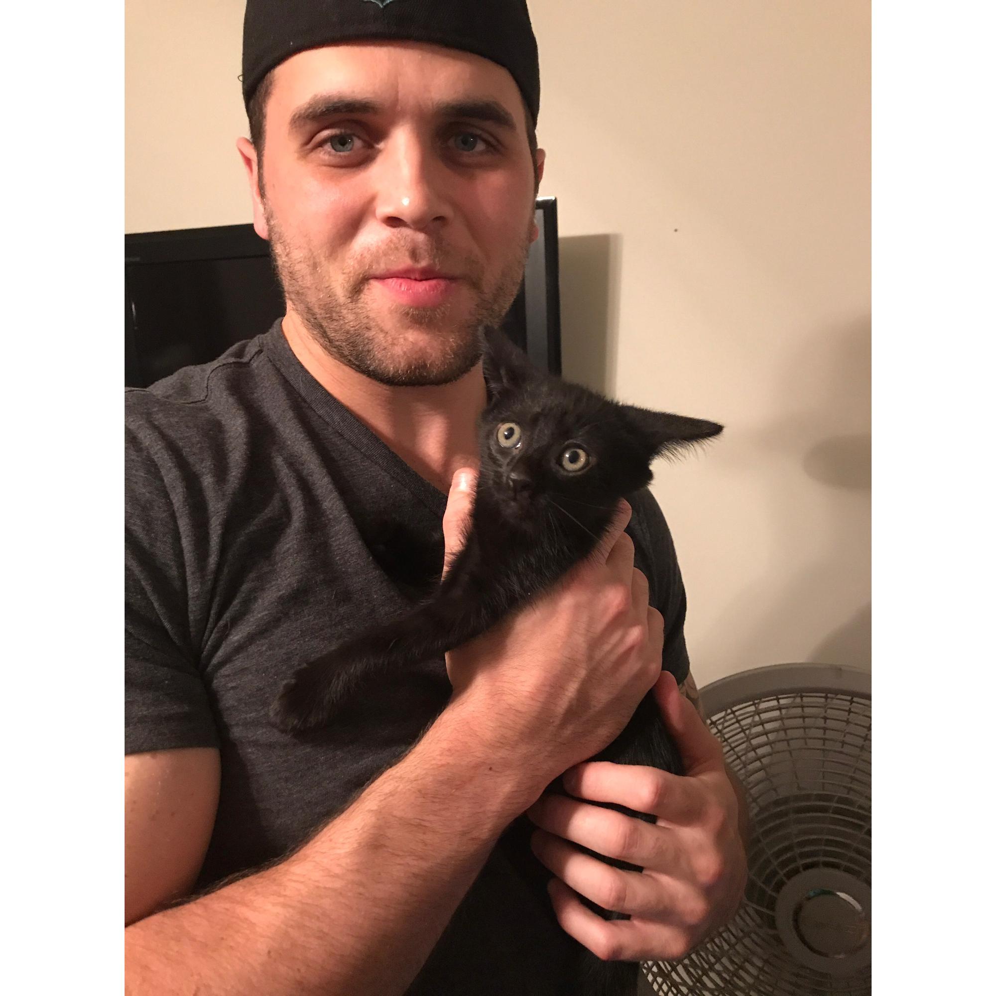 August 2018 - Our second fur baby, Jasper