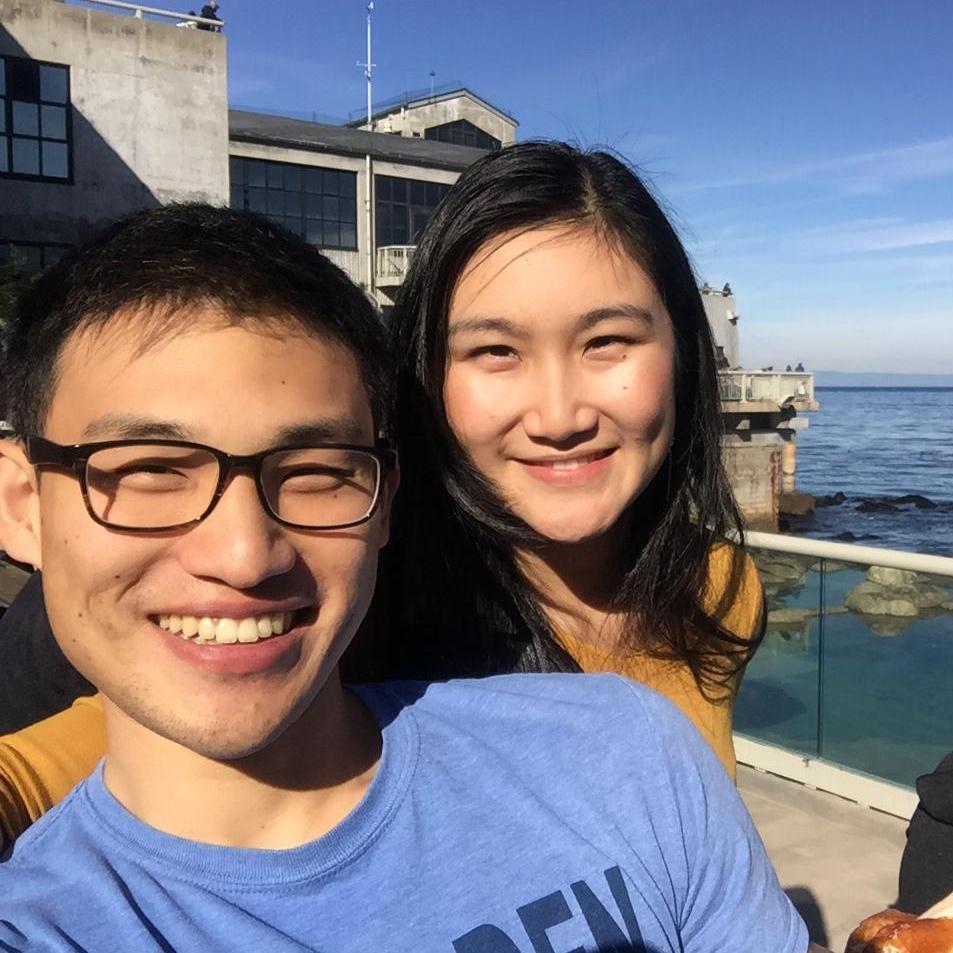 One of our first dates at Monterey Bay Aquarium. David got pooped on by a seagull!
- Jan 2018