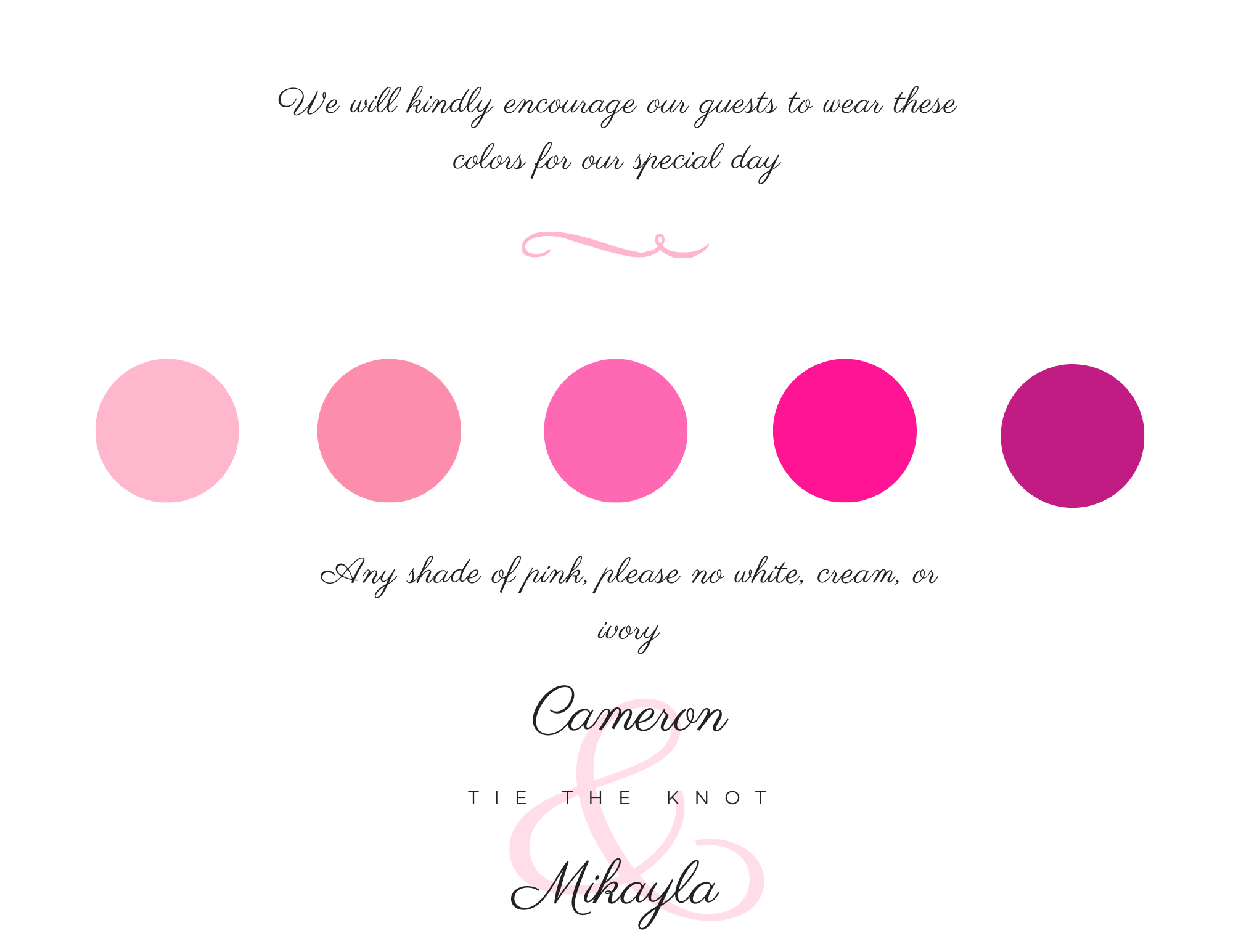 The Wedding Website of Mikayla Wrobel and Cameron Bacchian