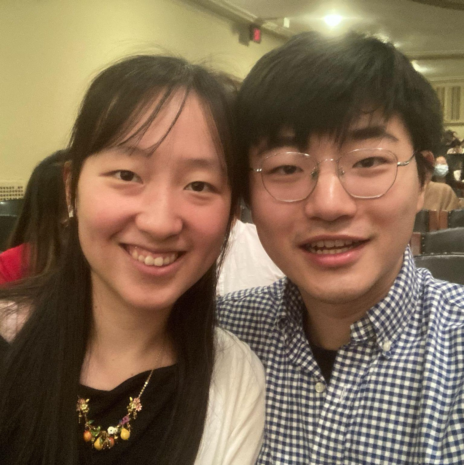 Our first anniversary, celebrated at Symphony Hall