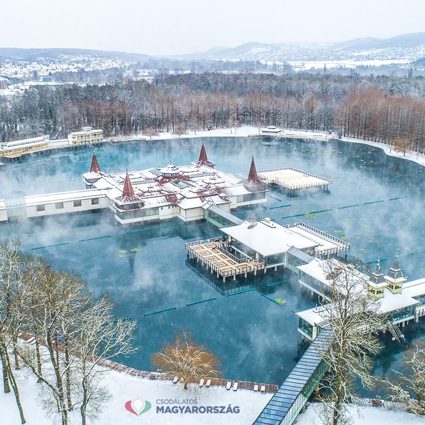 Thermal Lake at Hévíz