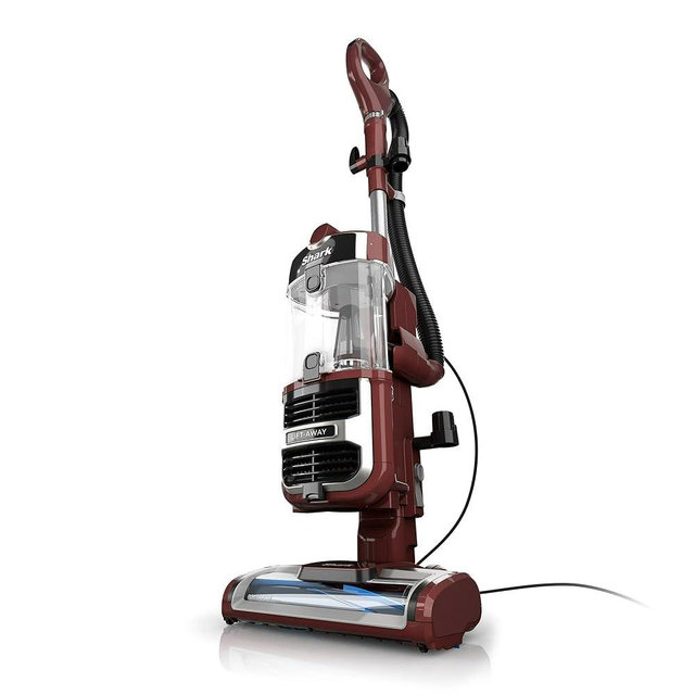 Shark R-ZU660 Navigator Lift-Away Upright Vacuum Cleaner with Self-Cleaning Brushroll, PowerFins, Anti-Allergen Complete Seal with HEPA, Swivel Steering, Perfect for Pets, Paprika - Certified