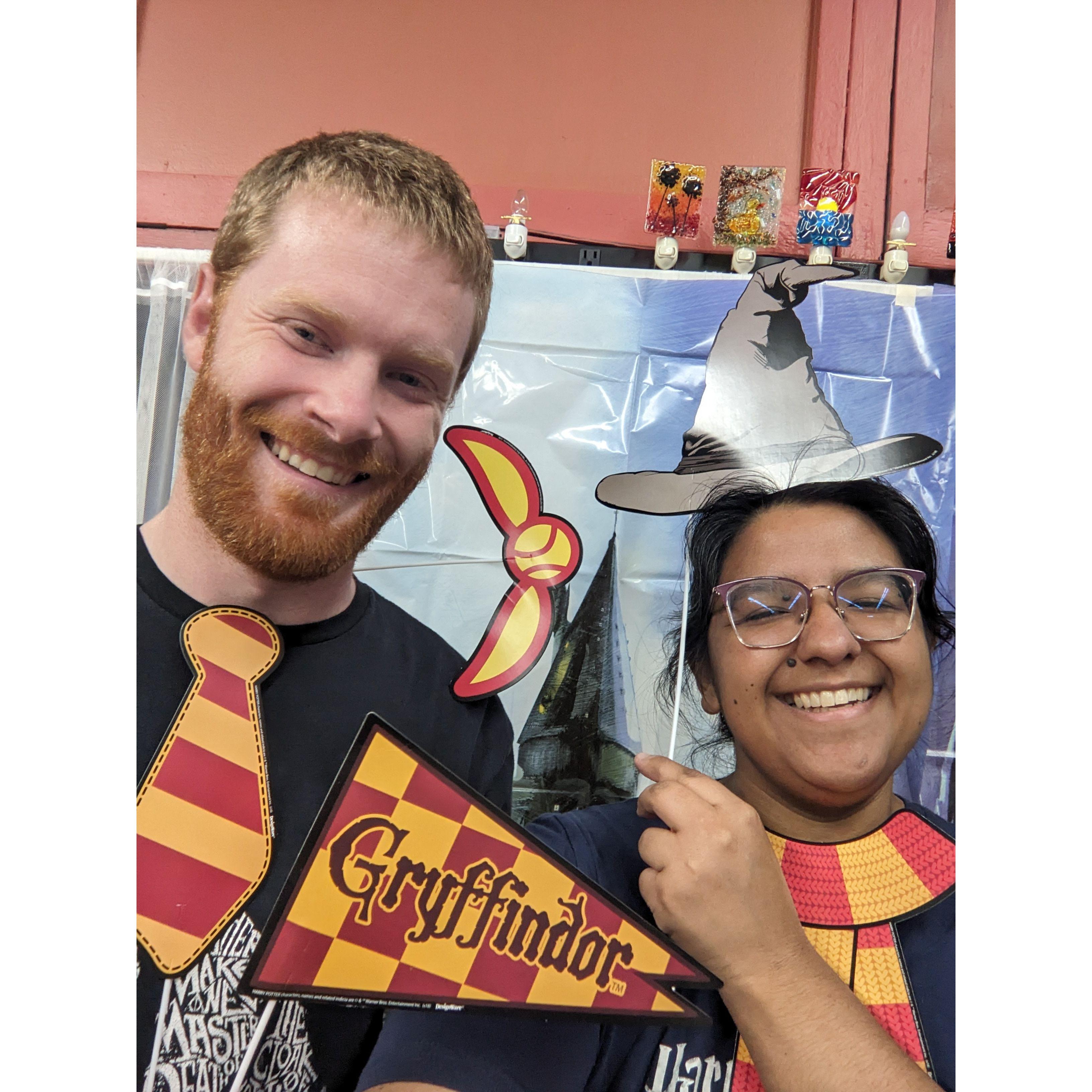 Sam & Rocio do Harry Potter Night