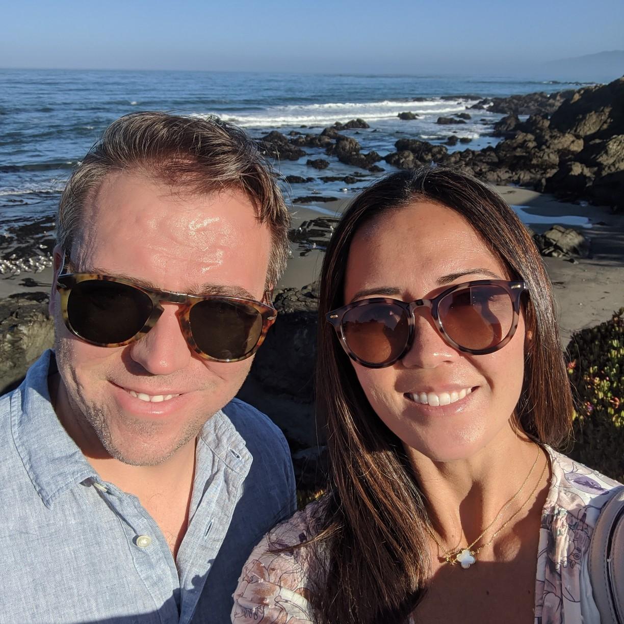 Moonstone Beach: where Ryan proposed!