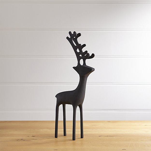 21" Zinc Reindeer