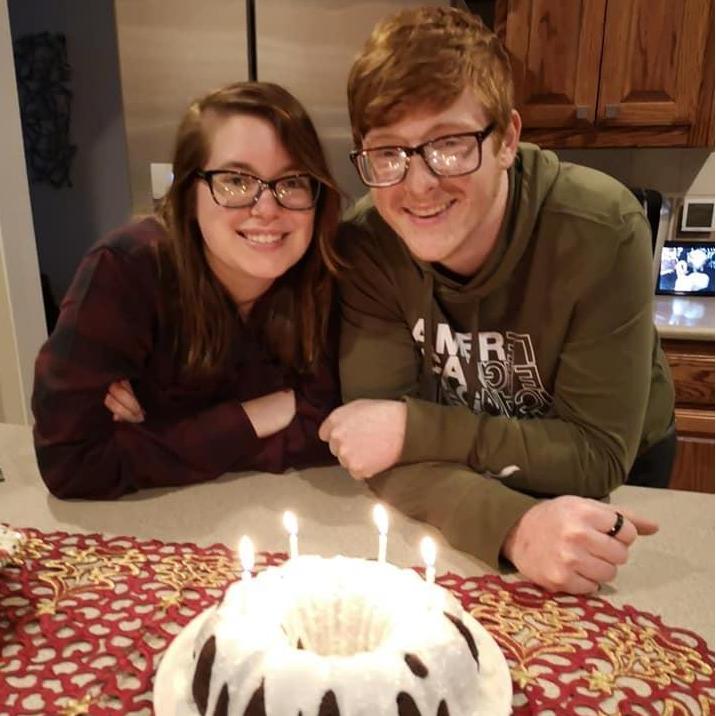 Shared birthday cake - January, 2020