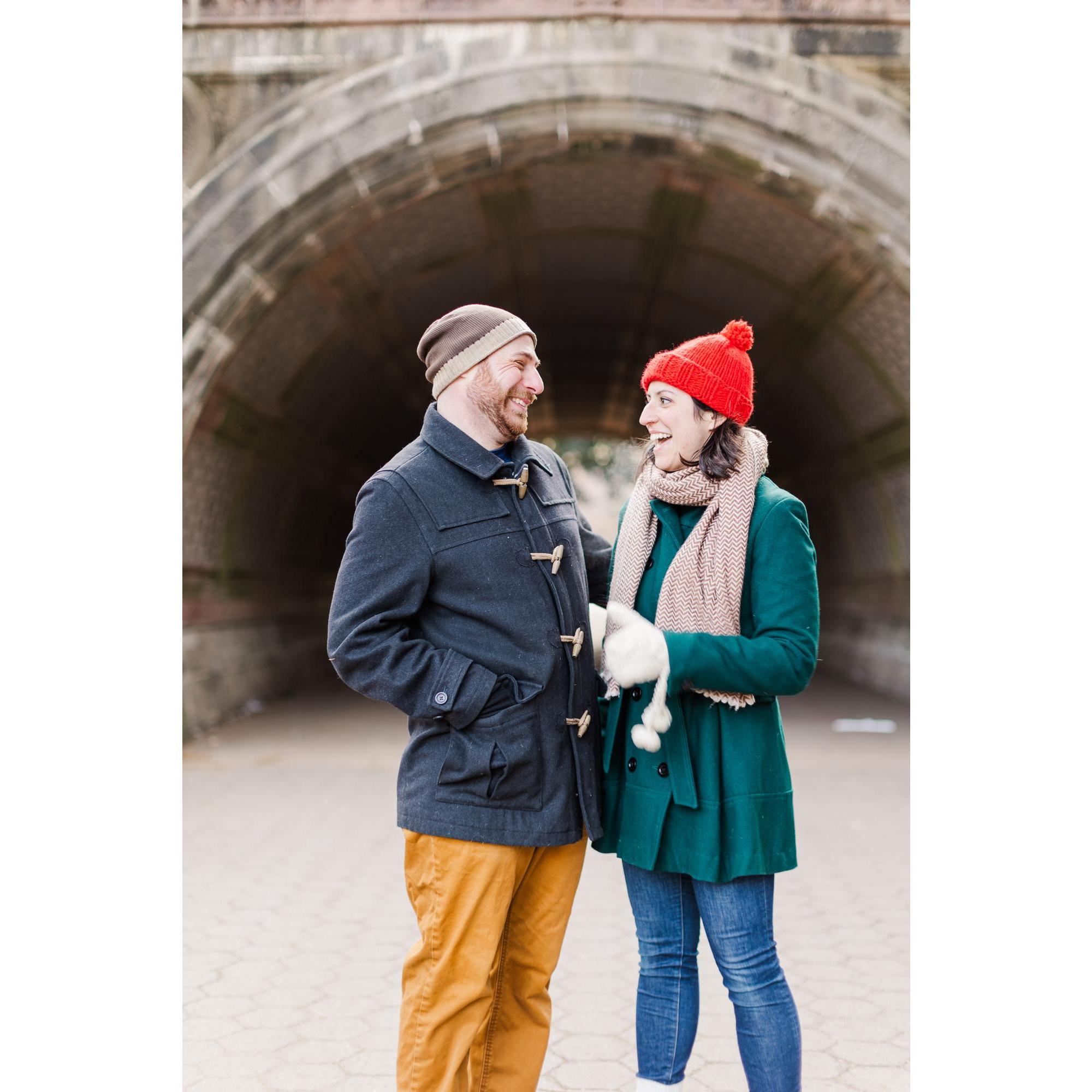 Engagement photo in Prospect Park 2022
Photography: @meganandkenneth
