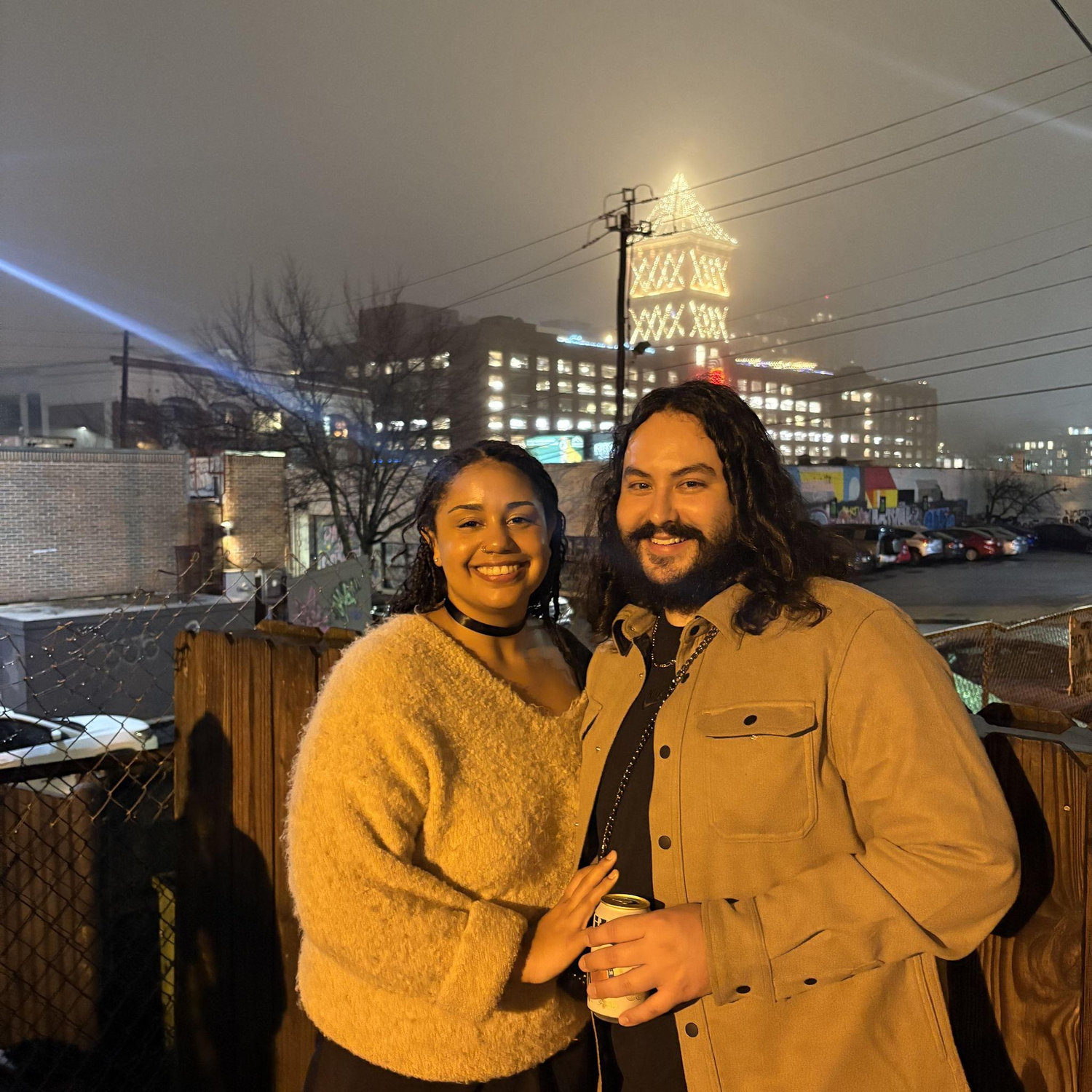 First night out in Atlanta together