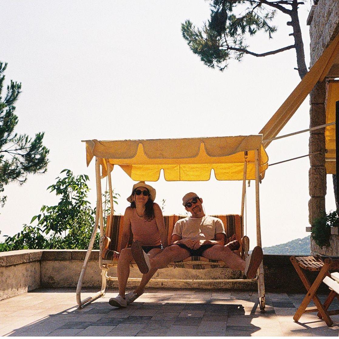 At home at Nanou's in Lebanon