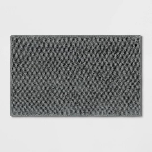 21"x34" Bath Mat Dark Gray - Threshold Signature™