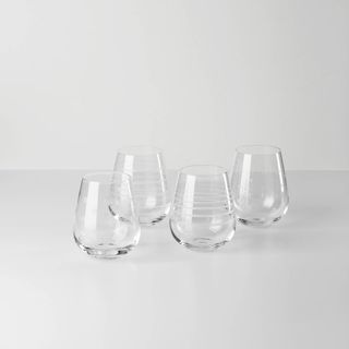 Mingle Stemless Wine Glass, Set of 4