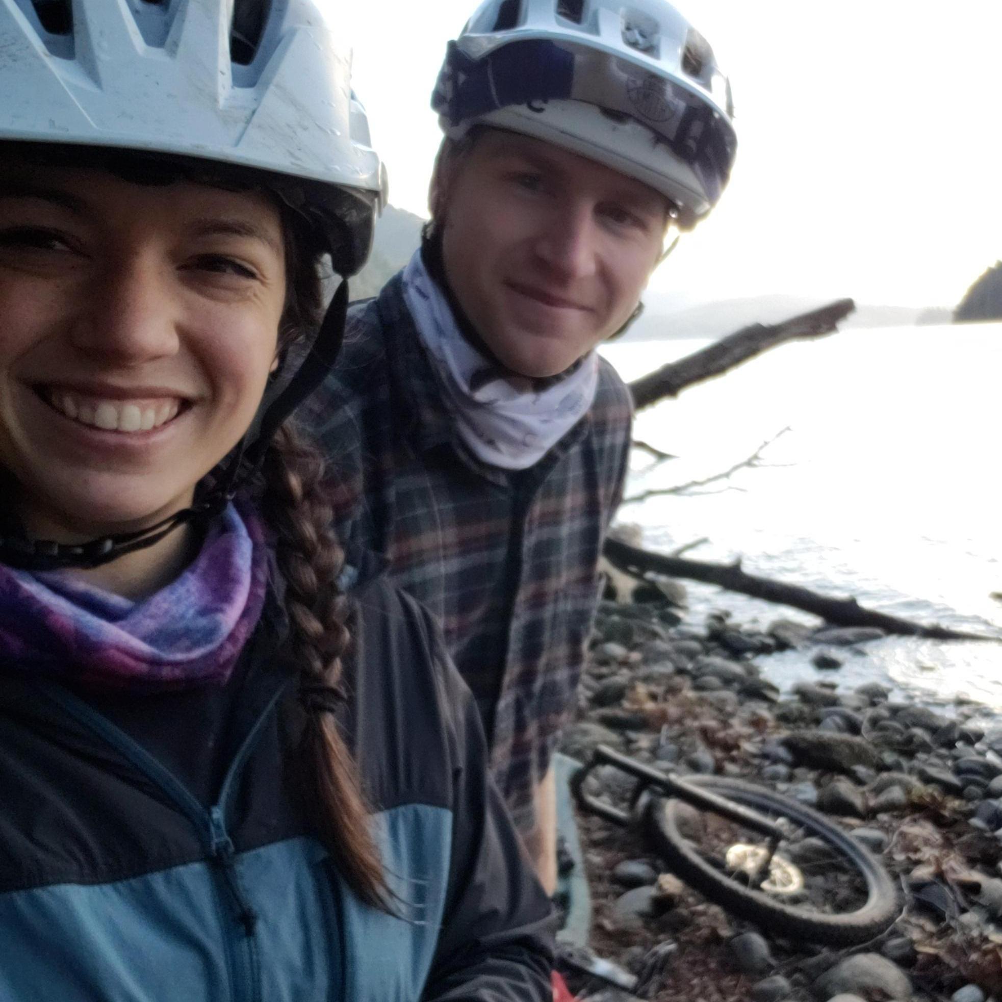 One of our first mtb rides in Washington