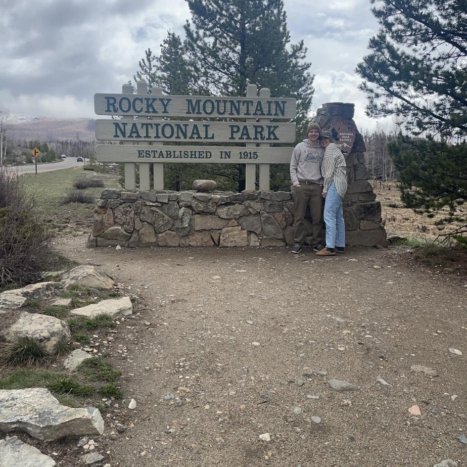 Our first time to Rocky together!