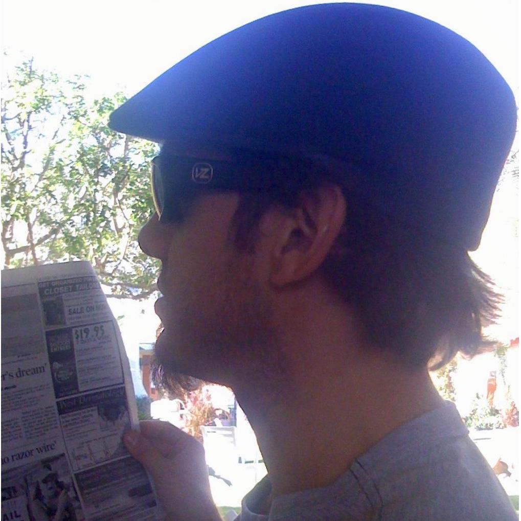 First snap Nicole ever took of Aaron - she thought he was so smart because he liked reading the newspaper 😁