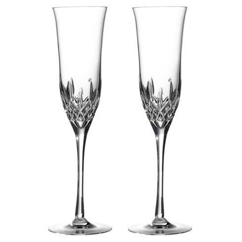 Waterford ~ Lismore Essence ~ Flute, Set of 2