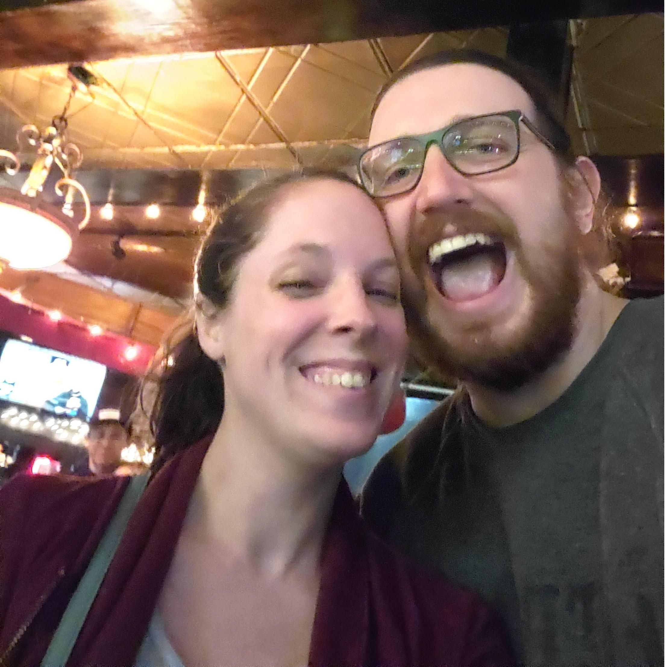 Having fun before the shutdown