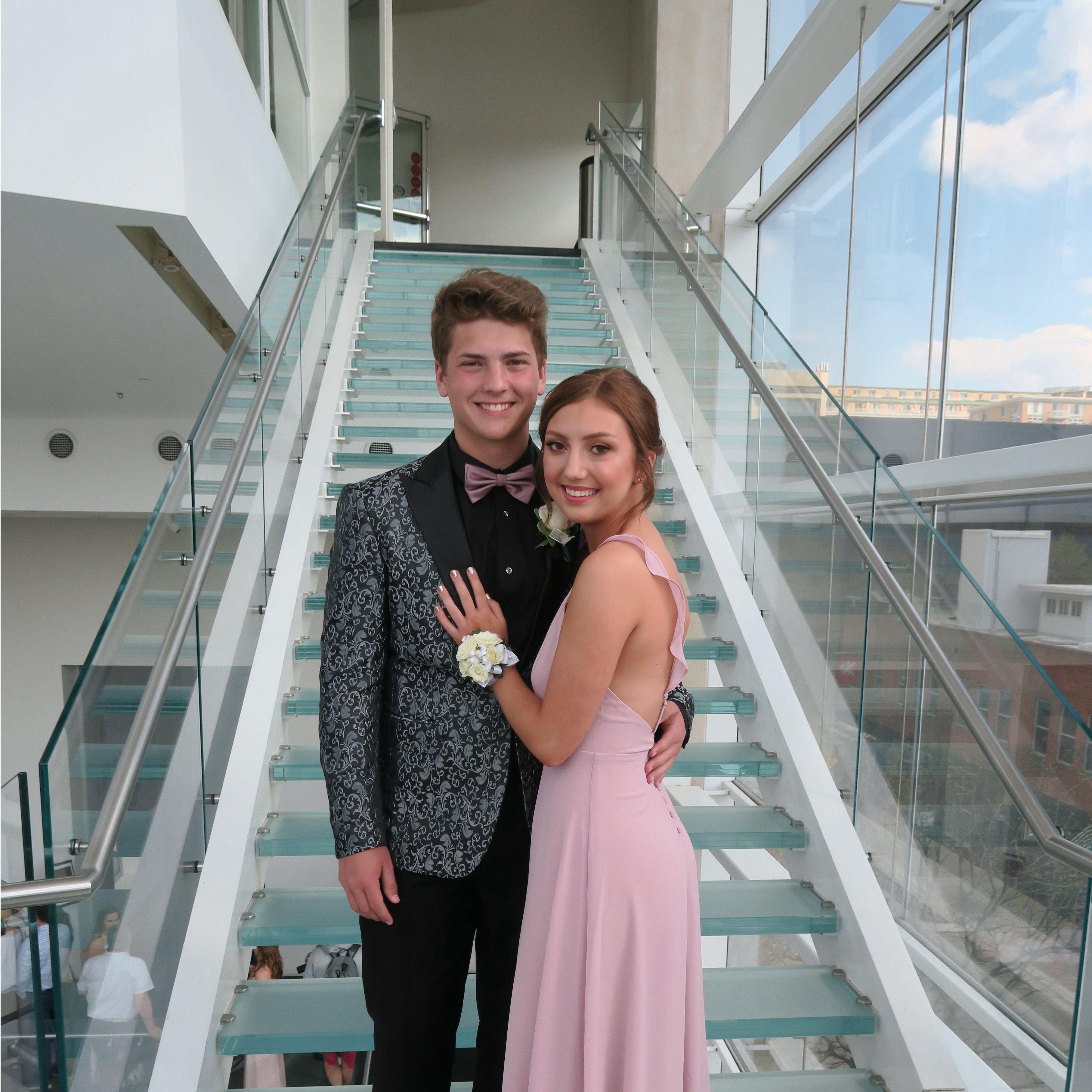 May 2019 - Our senior prom.