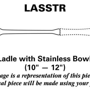 Soup Ladle with Stainless Bowl HC