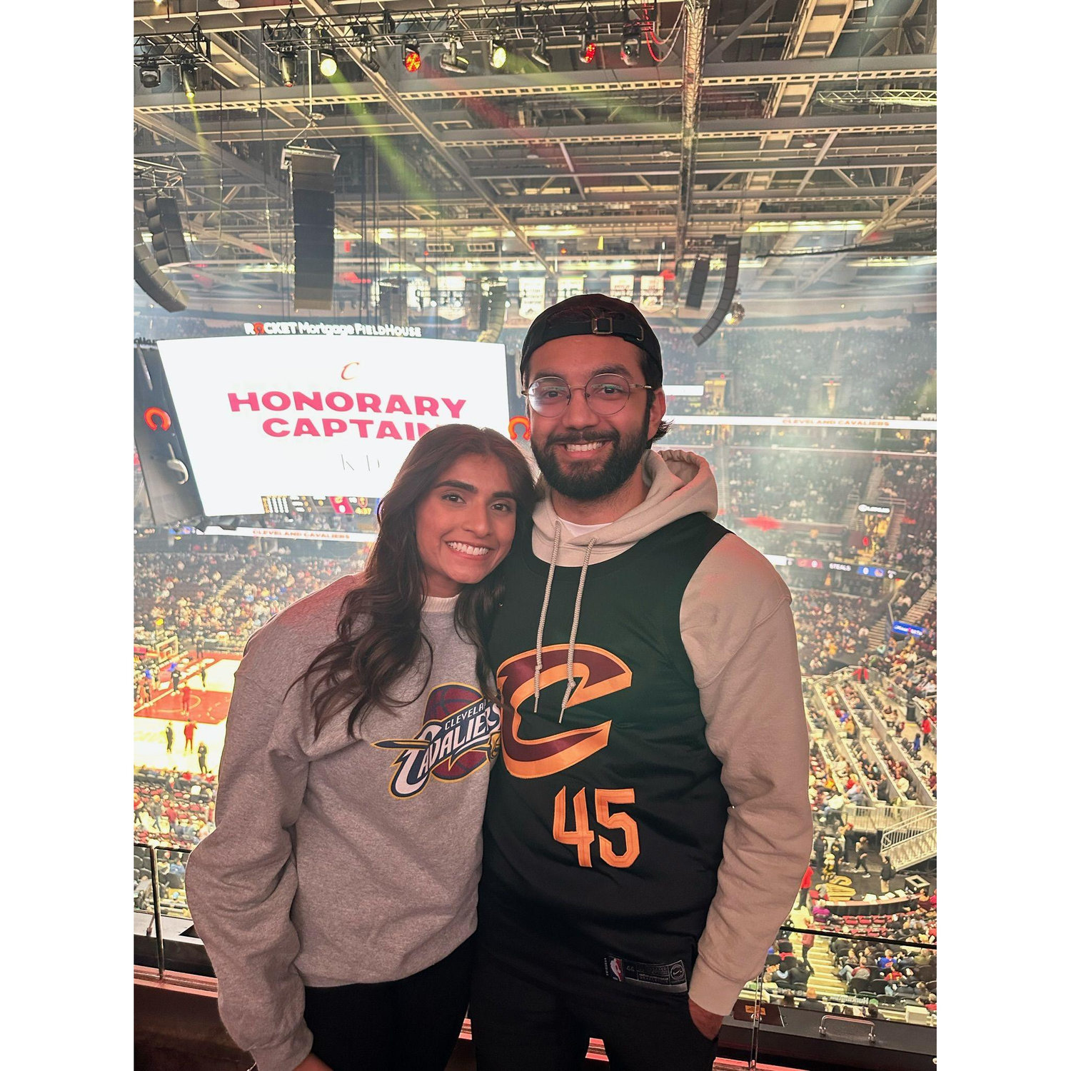 First Cavs game!