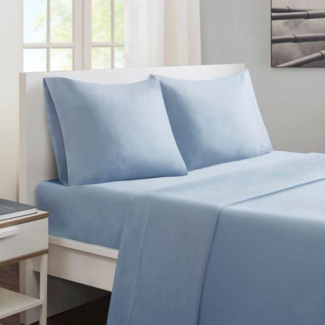 Sleep Philosophy® Smart Cool King Sheet Set in Aqua