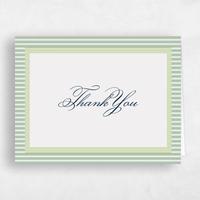 Green Wedding Thank You - Dinard Landscape