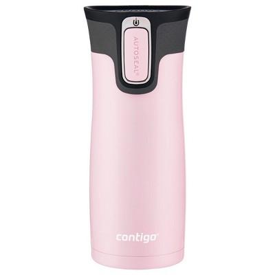 Contigo 16oz Stainless Steel AUTOSEAL West Loop Travel Mug Millennial Pink