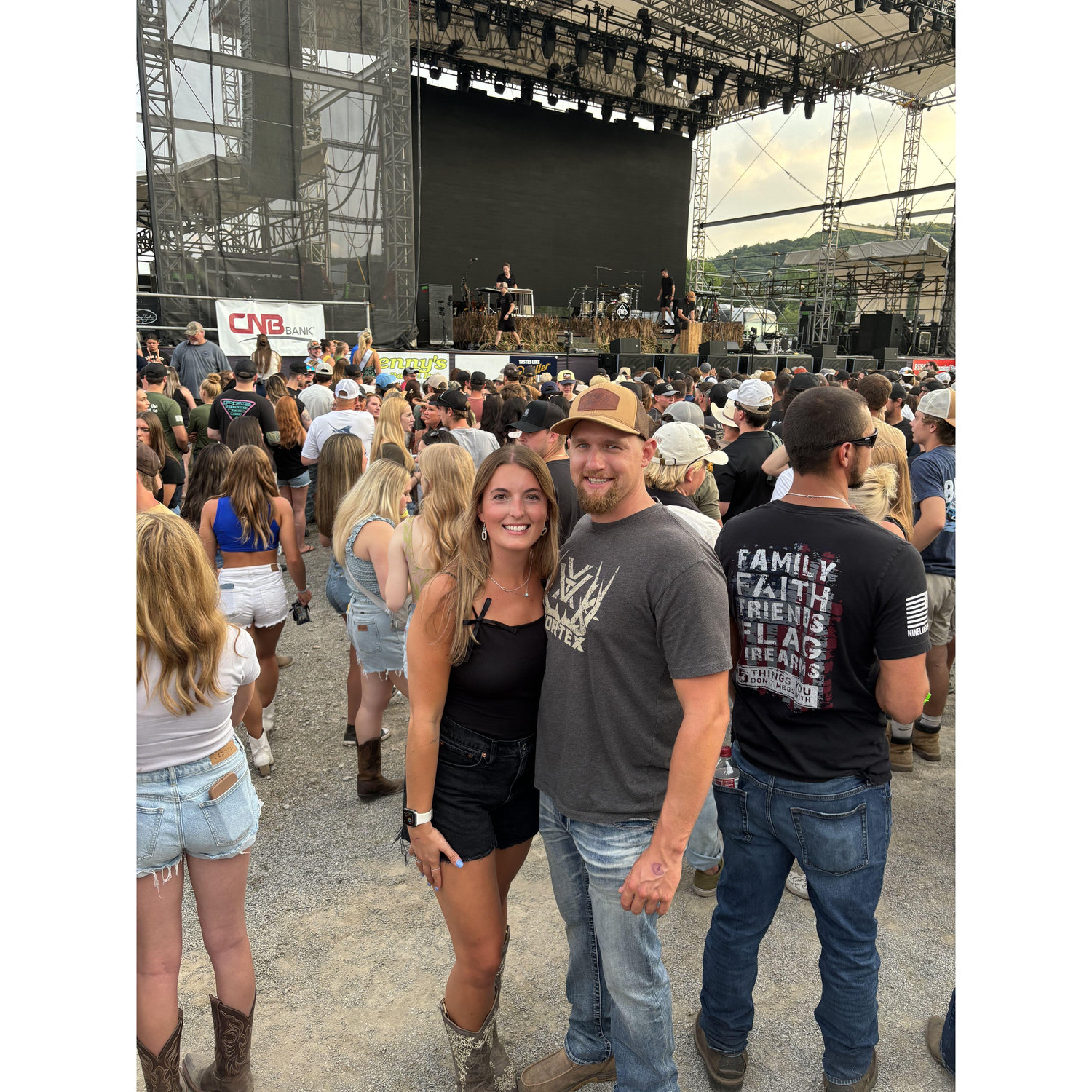 July 2024. Riley Green concert in Clearfield!