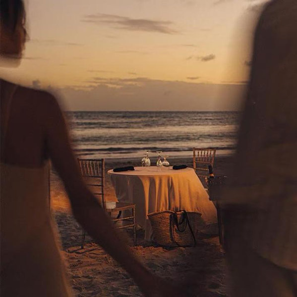 Sandals Barbados Private Candlelight Dinner